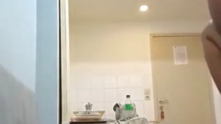 Cowok Atlet Genjot Doggy Cewek Selebgram