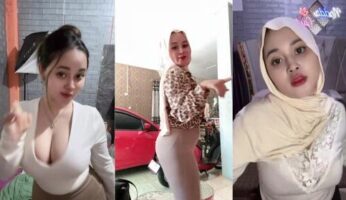 Mungil Lucup Tante Hijab Goyang Belahan HOT Instagram