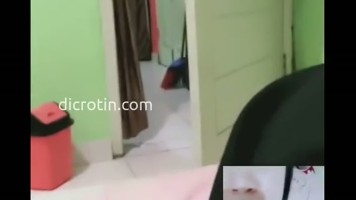 Live Hot Janda Muda Hijab Daster Motif Loreng